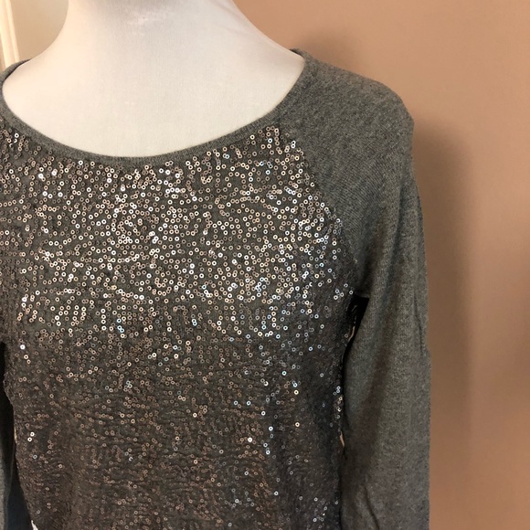 Elle Sweaters - Elle Sparkle Sequin new year Party Top Size Medium